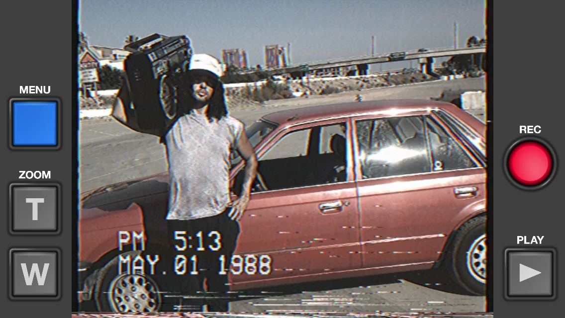 VHS Camcorder for iOS takes video back to the future
