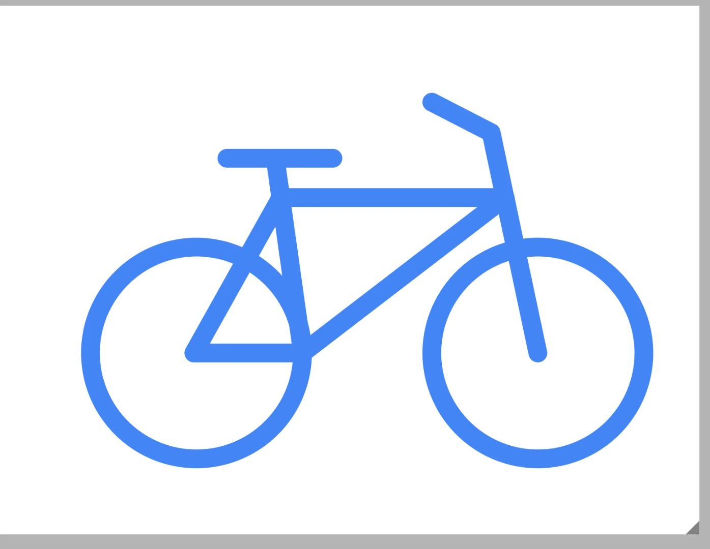 Thanks to Autodraw, we now have a bicycle