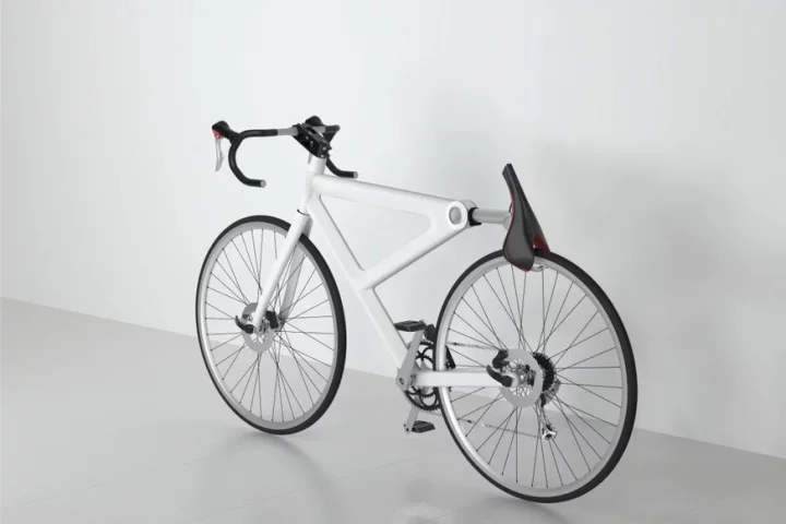Saddle Lock is a concept design for a simple, efficient form of bicycle security