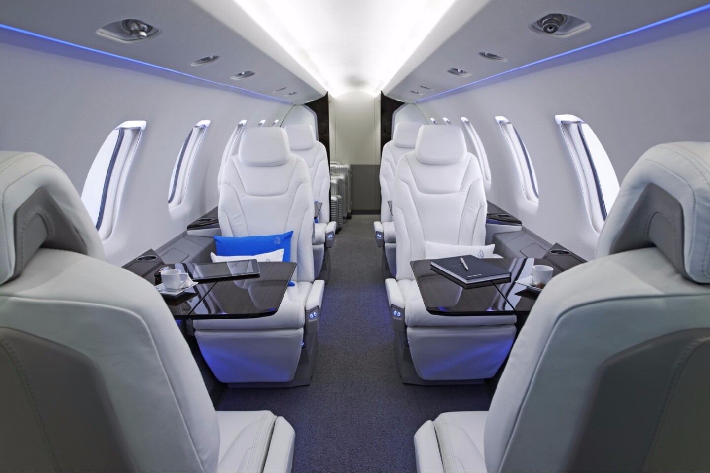 The Pilatus PC-24 in standard lighting