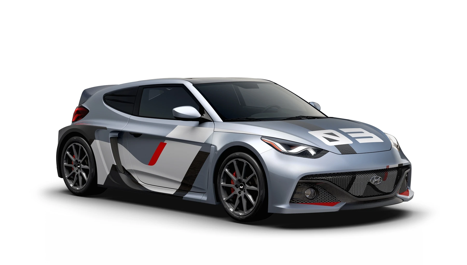 The RM16 concept is a mid-engine, lightweight, high-performance two-seater
