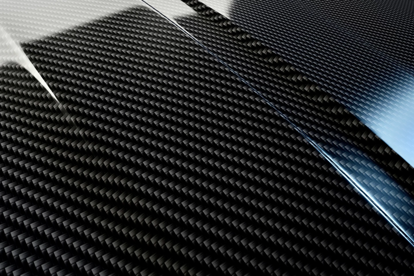 Traditional carbon fiber (pictured) is strong and lightweight, but can be difficult to repair once damaged