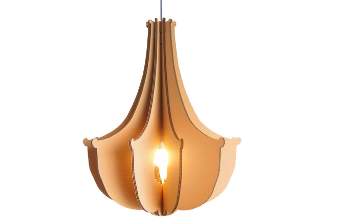 The suspended shade comes in a number of different designs