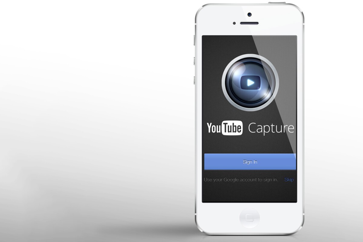 Google releases new YouTube Capture for iPhone