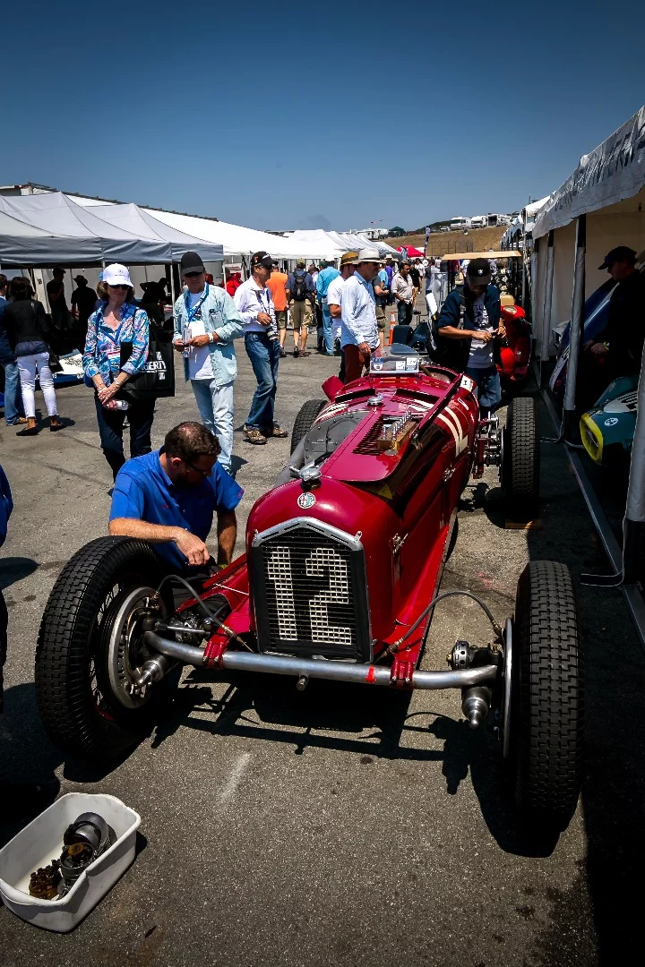 1934 Alfa Romeo Tipo – winner of the 1935 German Grand Prix, driven by legendary driver Tazio Nuvolari
