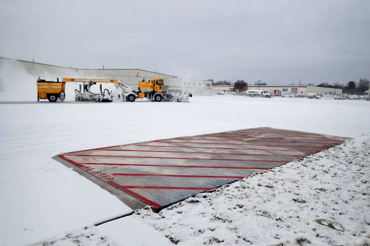 The testbed at Des Moines International Airport