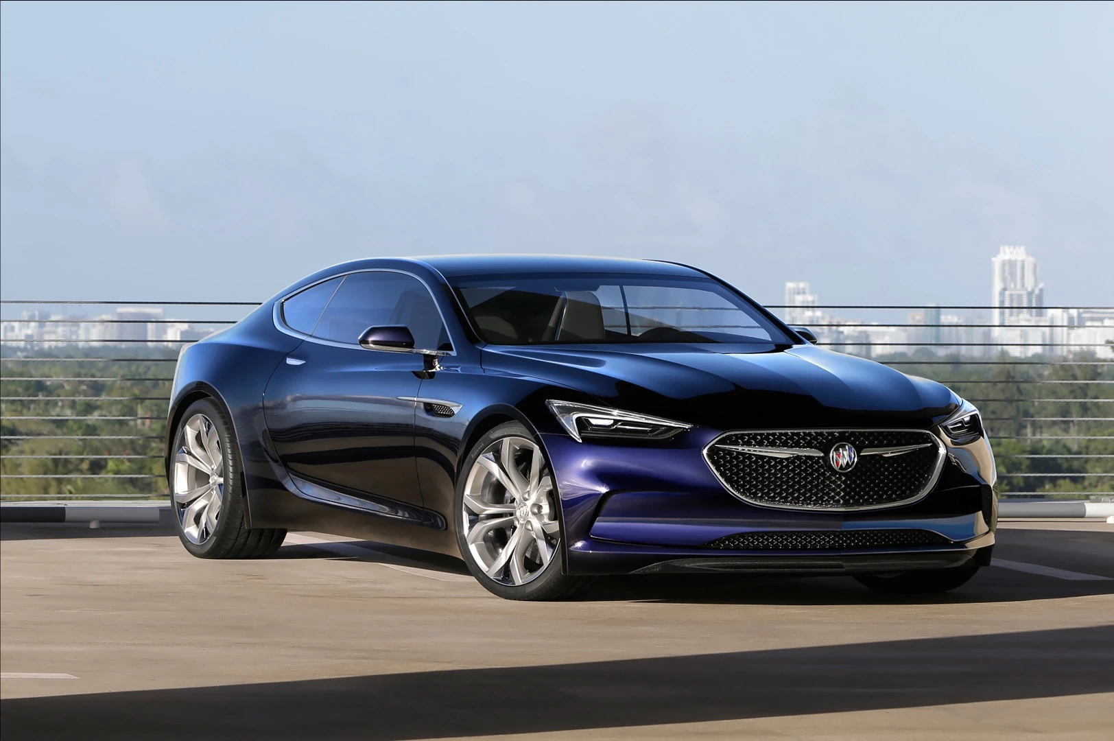 The Avista drops the B pillars for a smoother side design