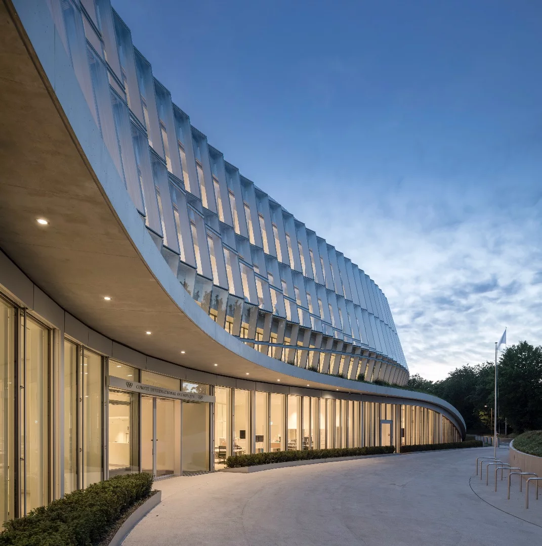 The Olympic House features a rainwater capture system