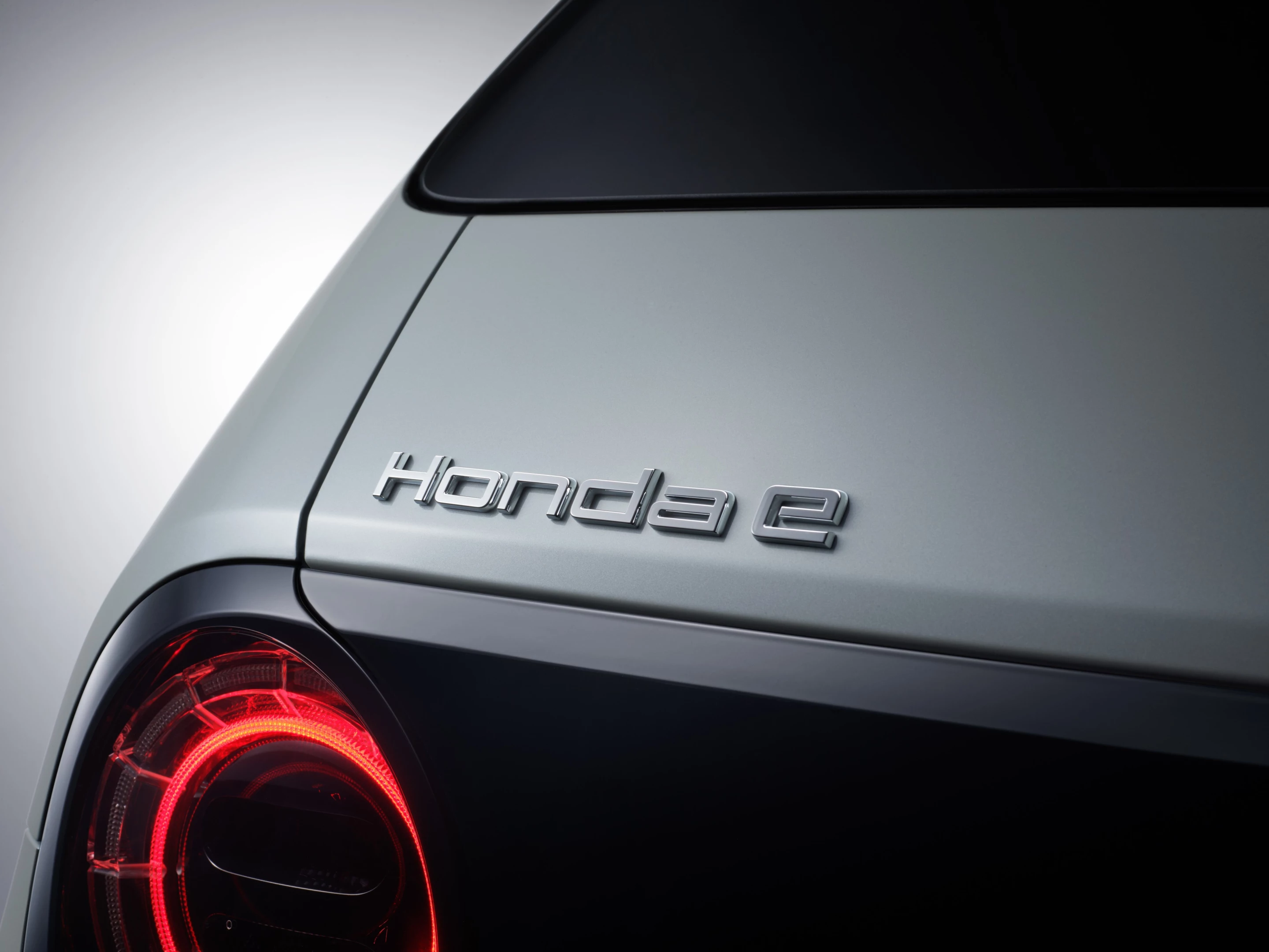 The Honda e will have a badge on it saying Honda e
