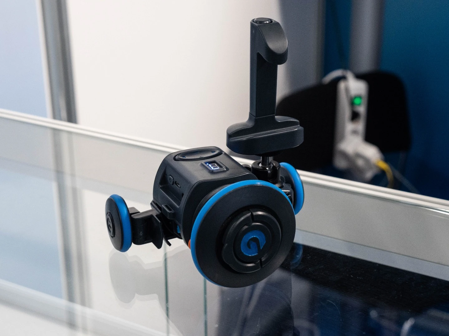 Grip Gear's cute and tiny motion rigs include a rail slider and this wheeled unit