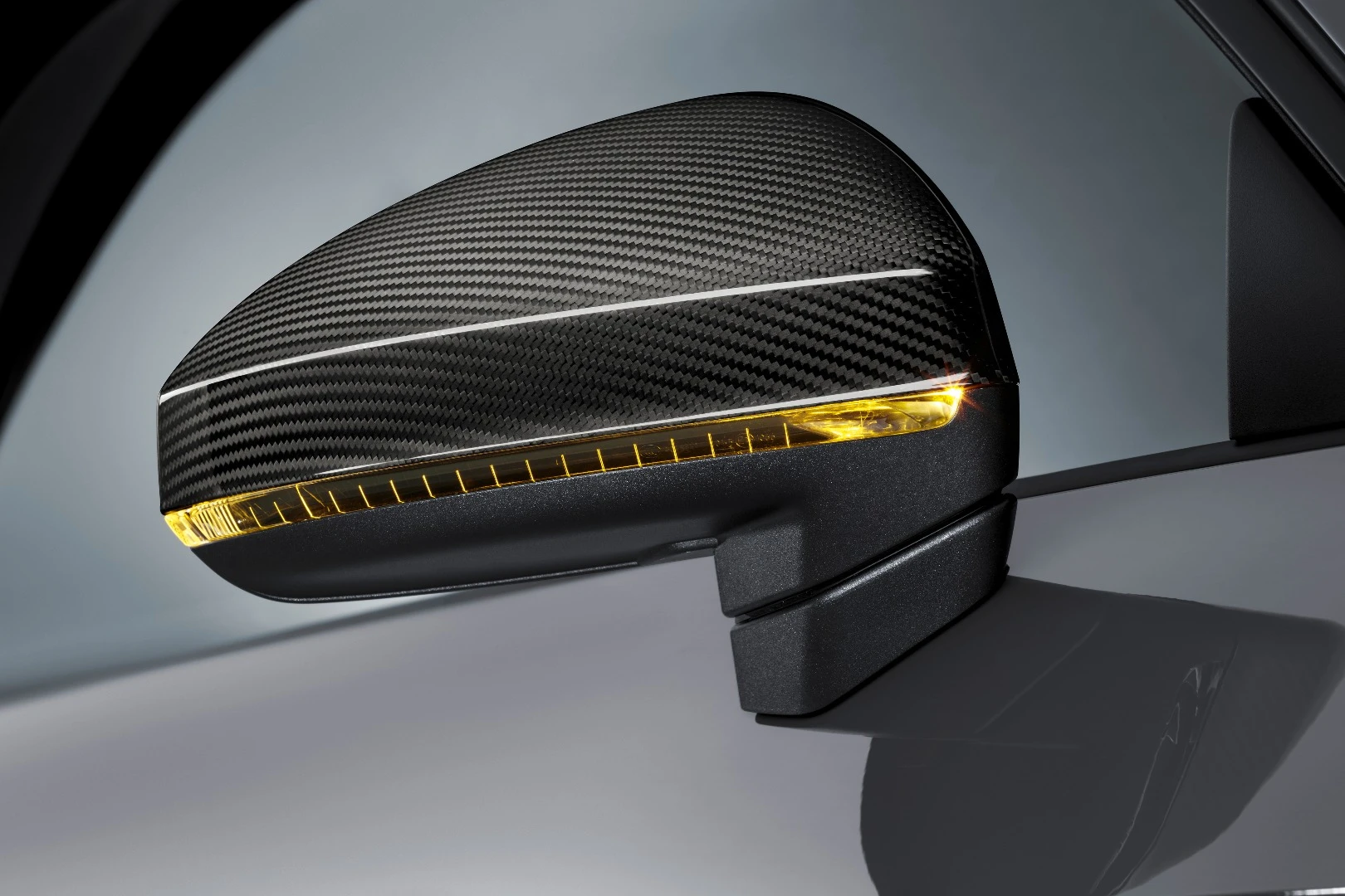 Carbon fiber is in vogue, but we still like the aluminum mirrors on old Audi RS cars