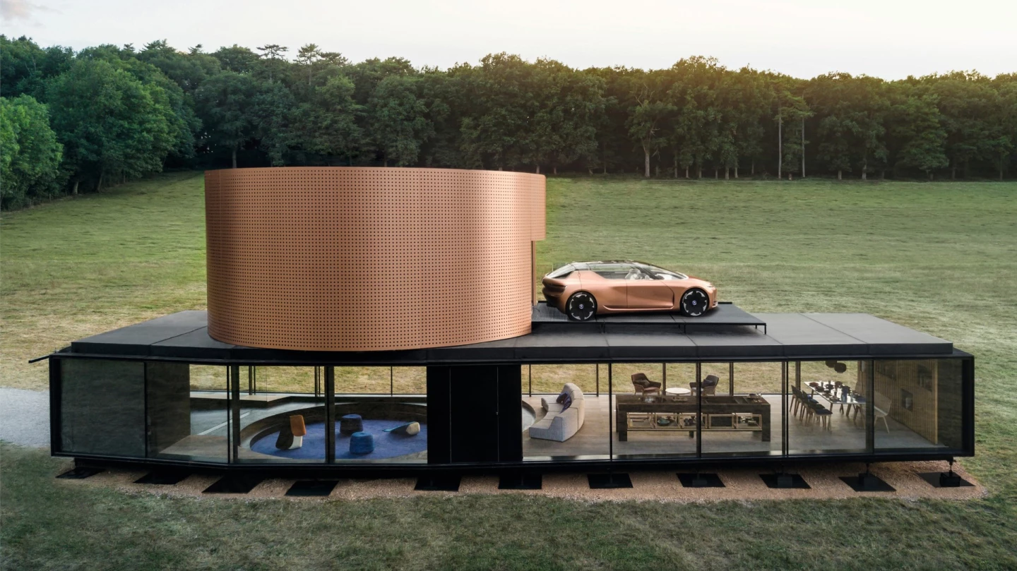 The winner of the Creative Experience Grand Prize, the Renault Symbioz Concept