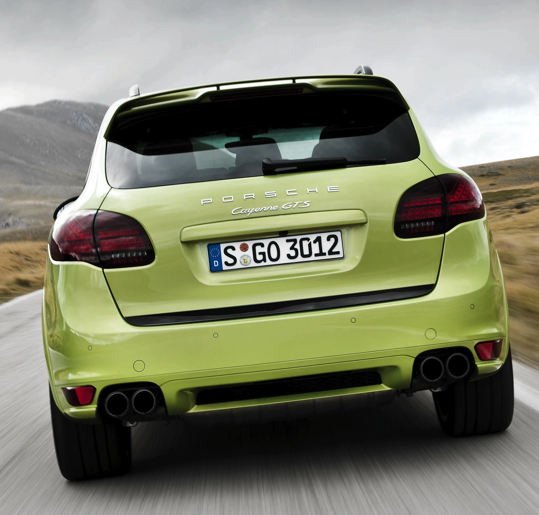 The Porsche Cayenne GTS