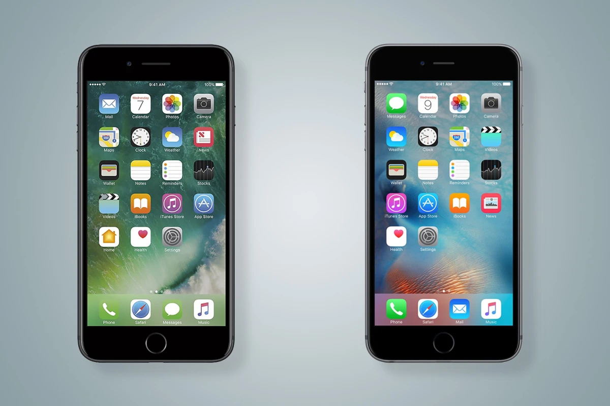 New Atlas compares the features and specs of the new iPhone 7 Plus (left) and iPhone 6s Plus