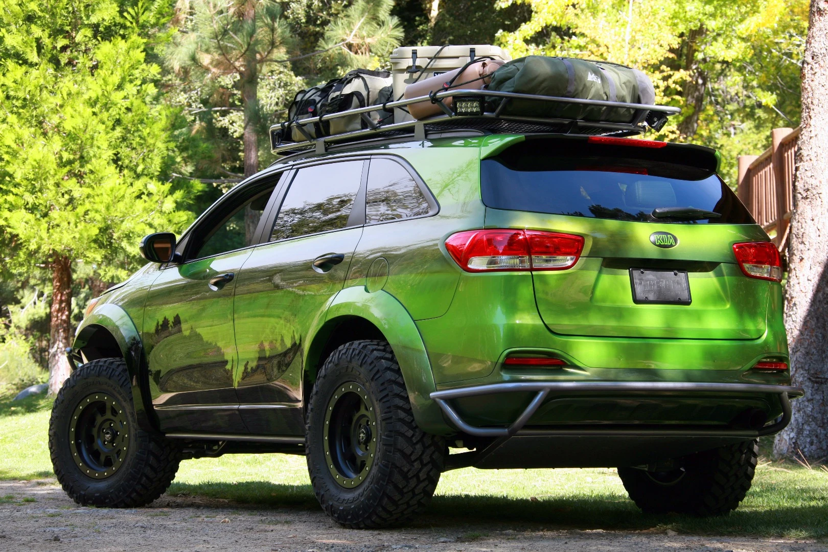 The PacWest includes a roof rack