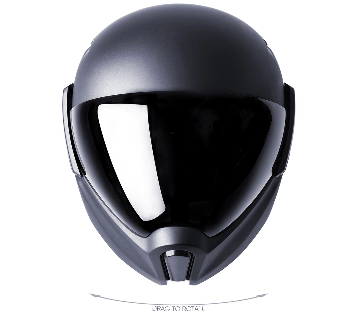CrossHelmet: large visor opening