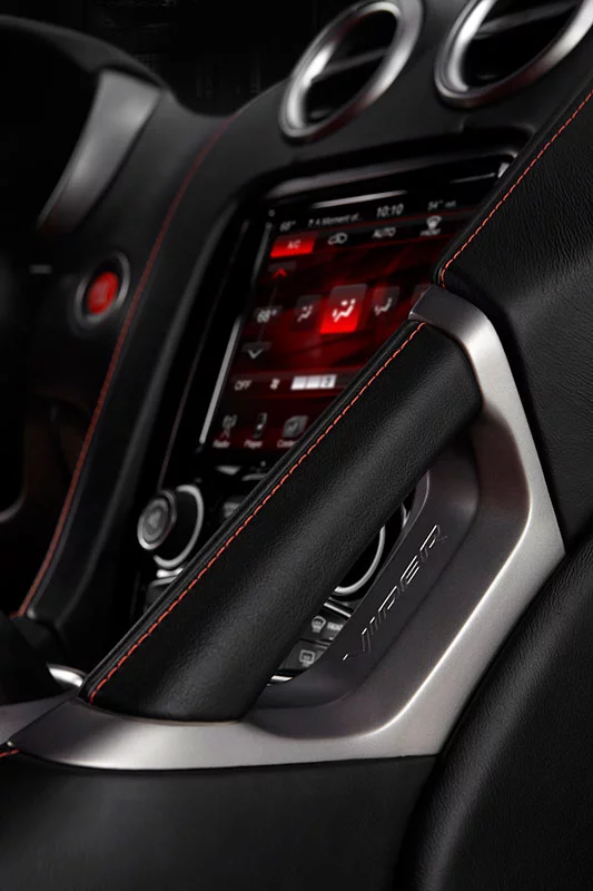 The 2013 SRT Viper interior