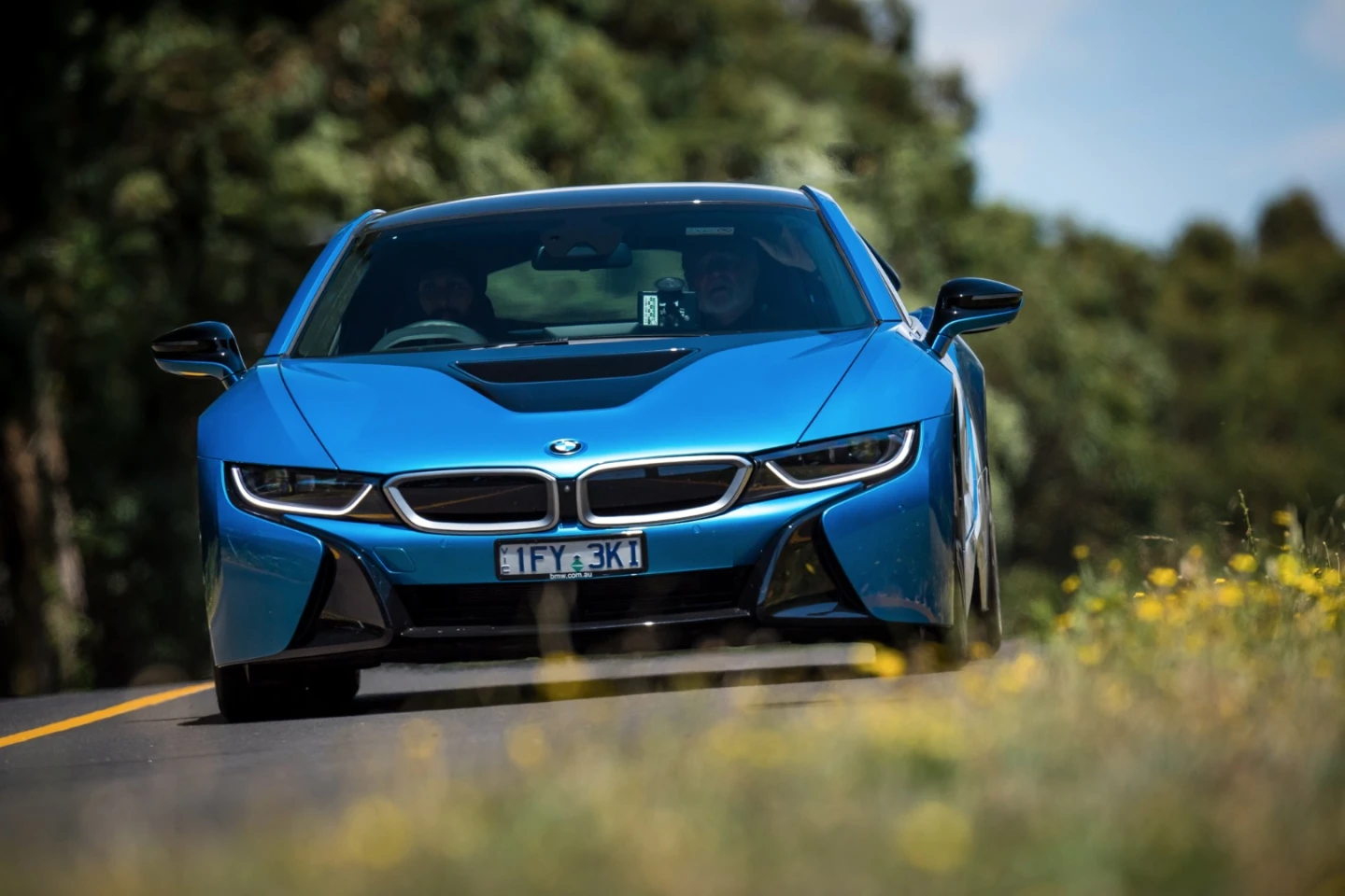 Hybrid powertrain generates a lot of acceleration out of a small gasoline motor and a 131-horsepower electric motor