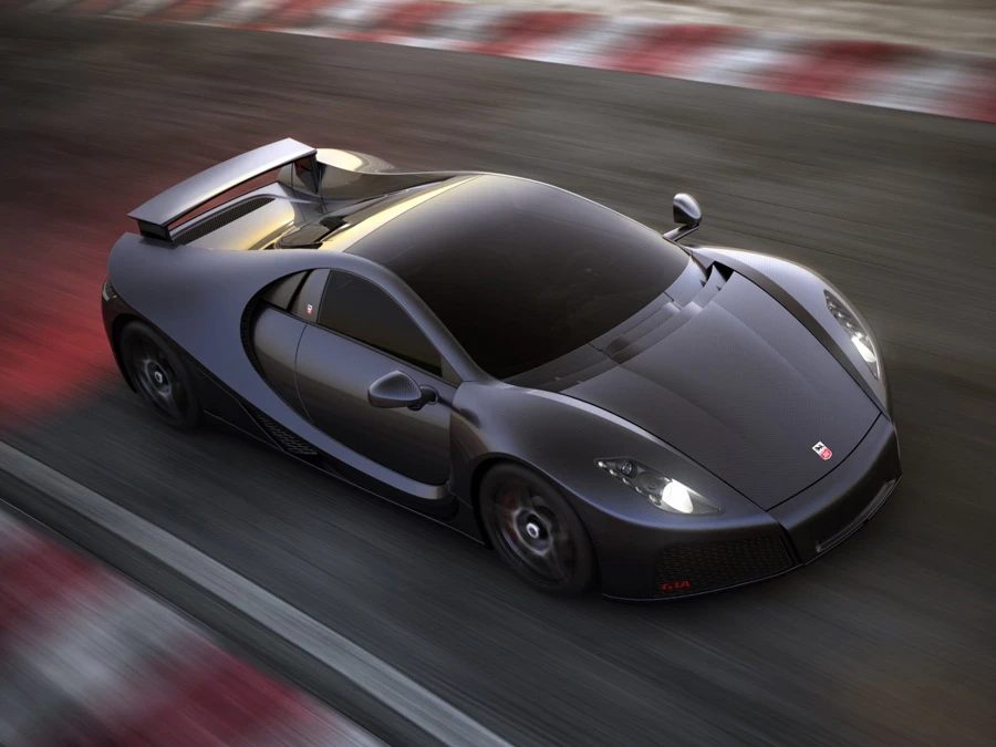 The GTA Spano at speed