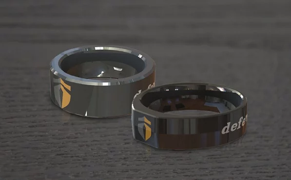 Once a firearm is secured safely inside, the Gun Box unlocks with an RFID-equipped bracelet (or ring), via a fingerprint scan, or a combination of the two