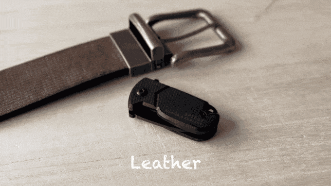 The Speedy slices through leather