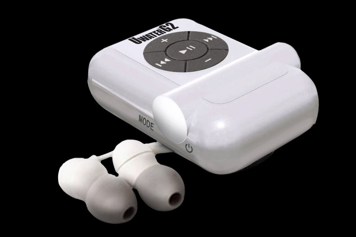 Fitness Technologies has introduced what is claimed to be the world's smallest fully waterproof MP3player, the UWaterG2