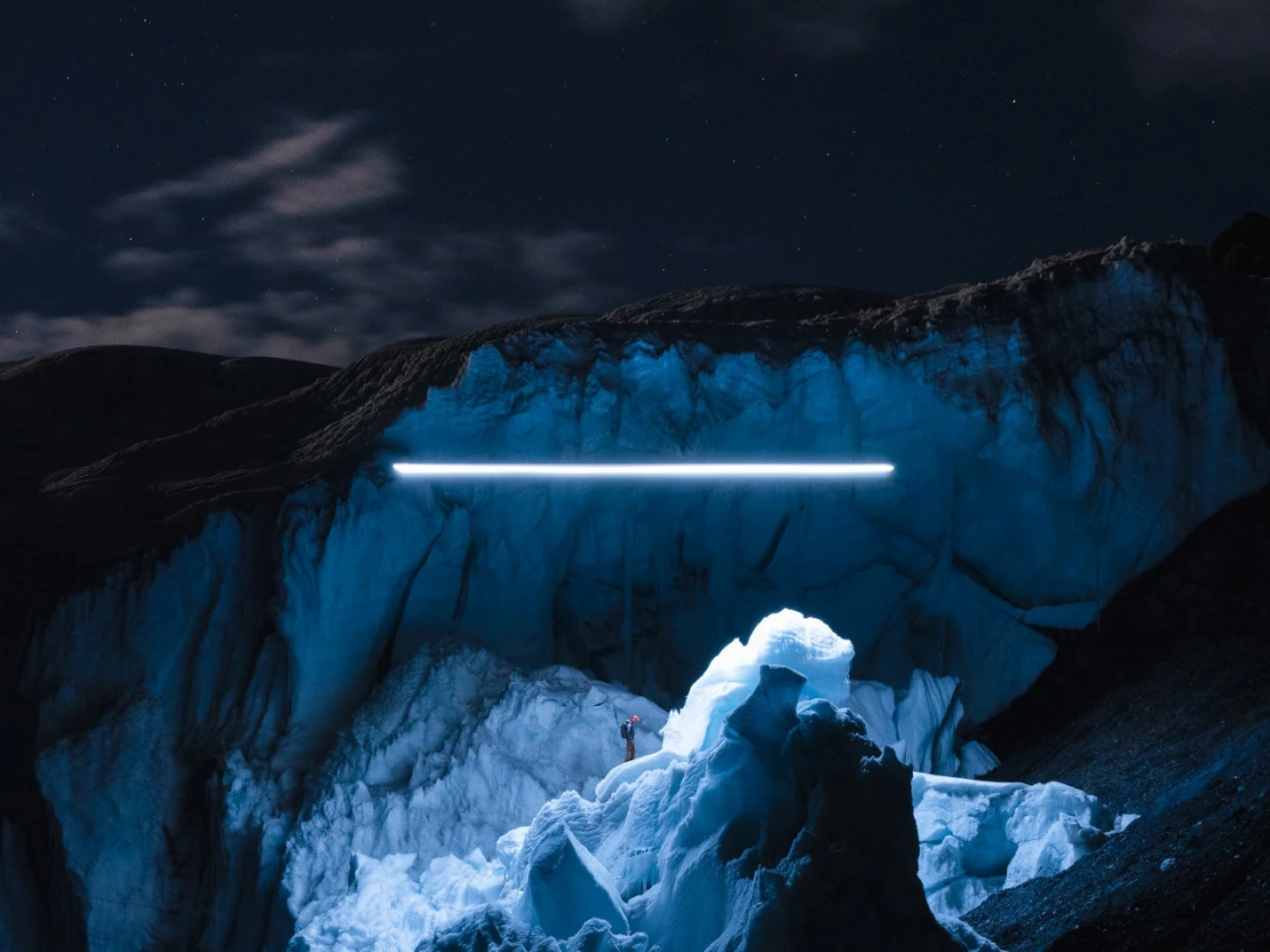Terminus, Wu's latest series, took him to a glacier in Peru