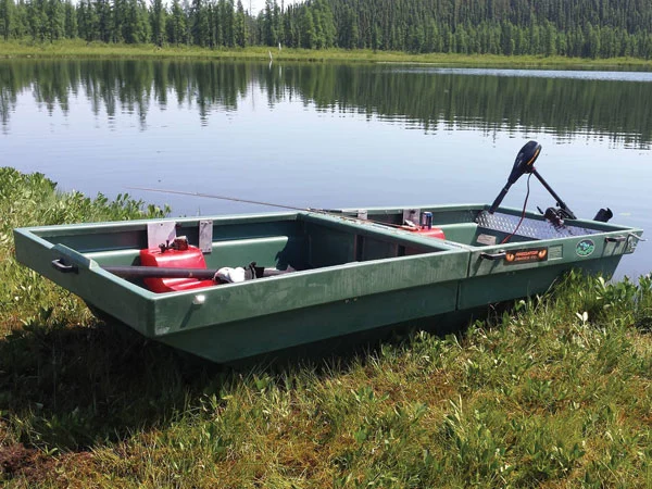 A pair of removable foam seats helps ready the Tetra-POD for water