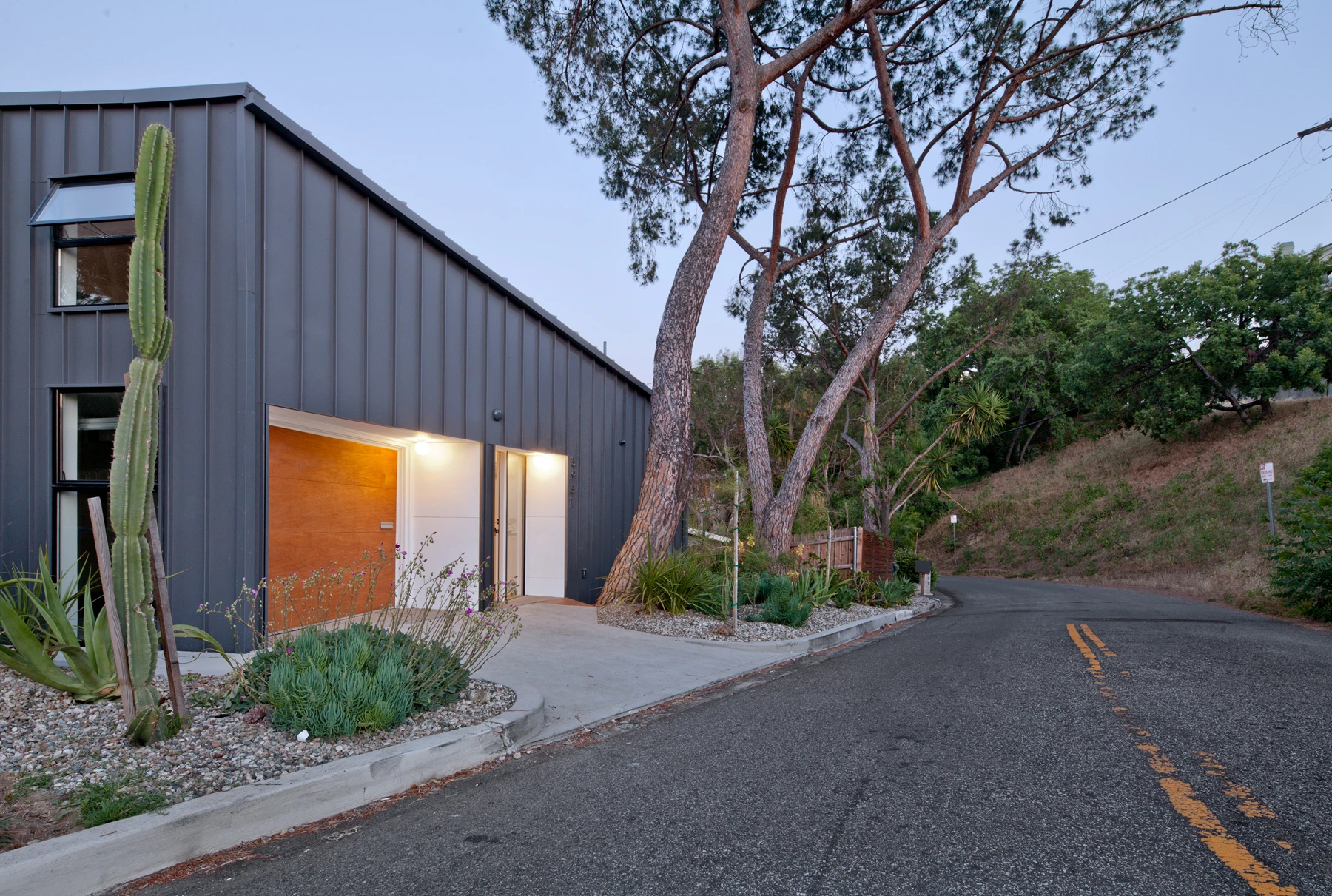 A single-car garage is adjacent to the property