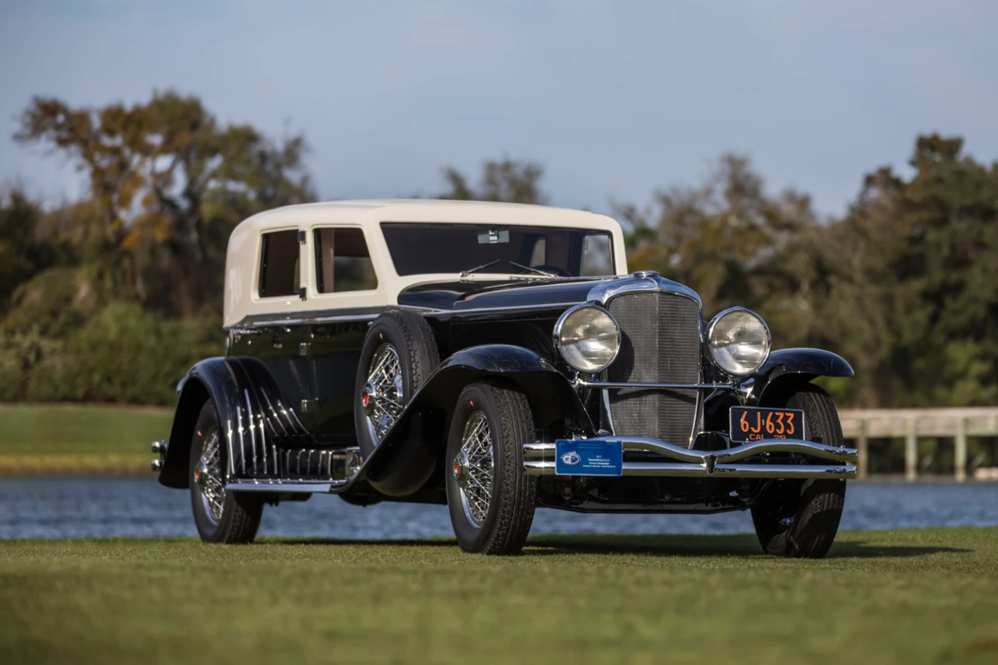 The 2020 Best in Show Concours d’Elegance Trophy was given to a 1929 Duesenberg J-218 Limousine owned by the Lehrman Collection, Palm Beach, Florida. The car was built for Captain George Whittell Jr., who led one of the most hedonistic lifestyles imaginable.
