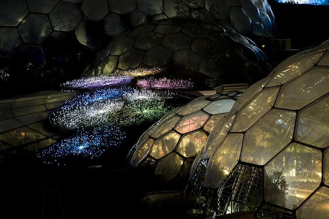 Eden Project at night(Image by Eden Project)