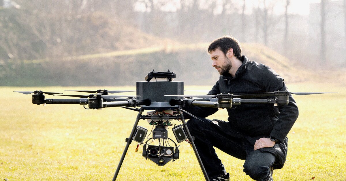 Life-saving autonomous drone could find people who fall off ships