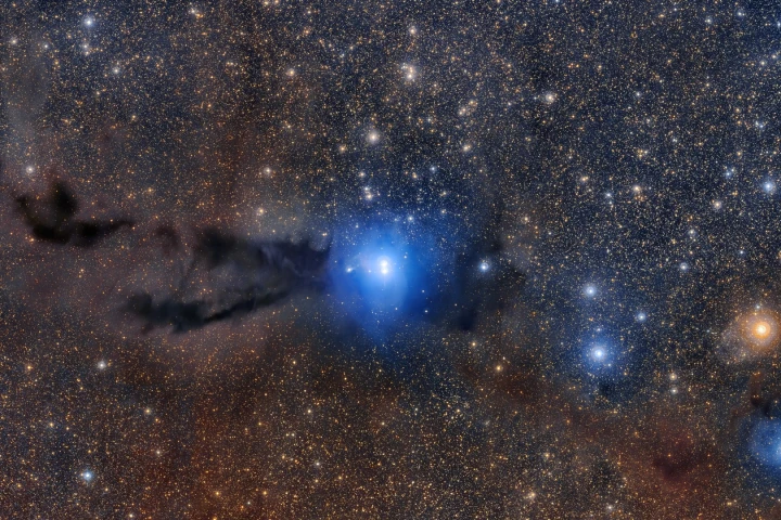 A wide field image of the Lupus 3 region