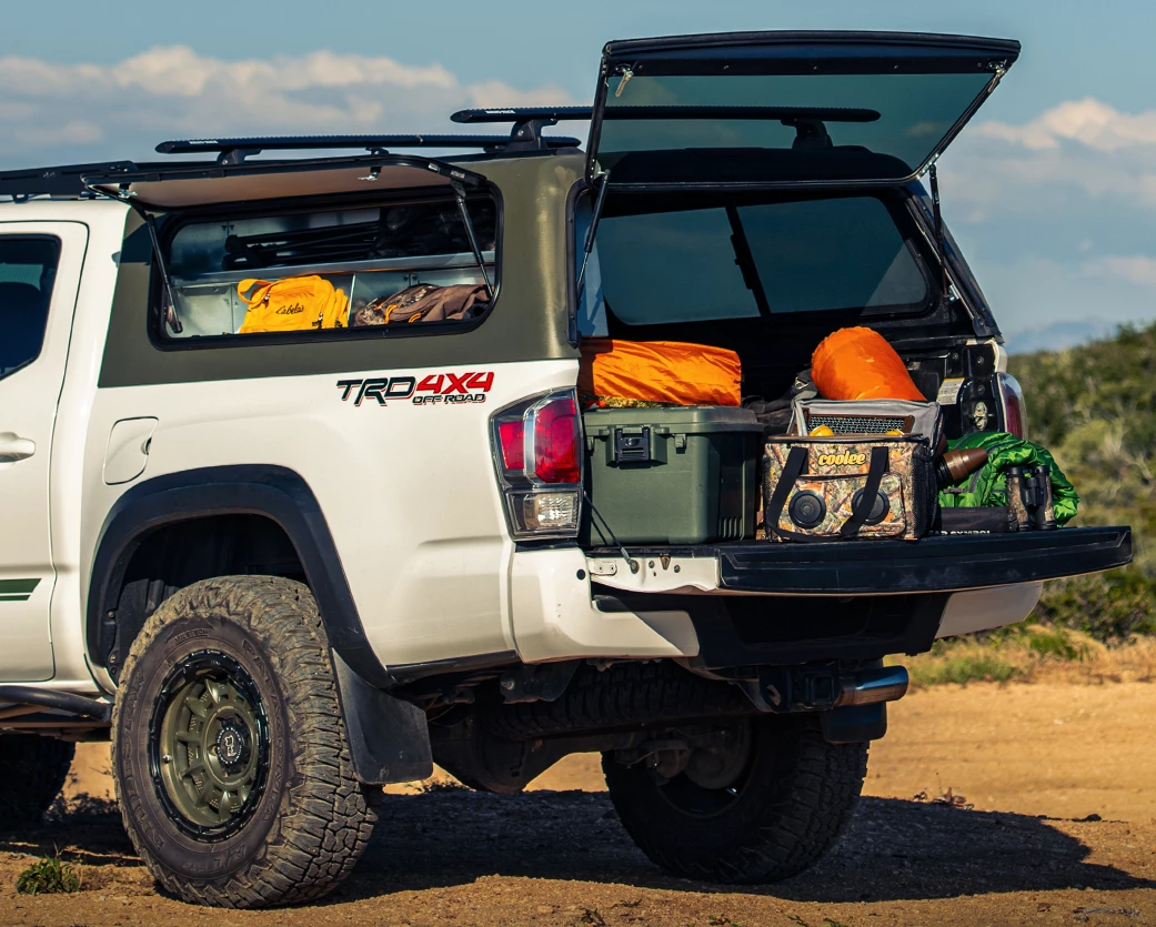 Venturous introduced its caps at SEMA and so far appears to be marketing them more at the outdoors market than the commercial market