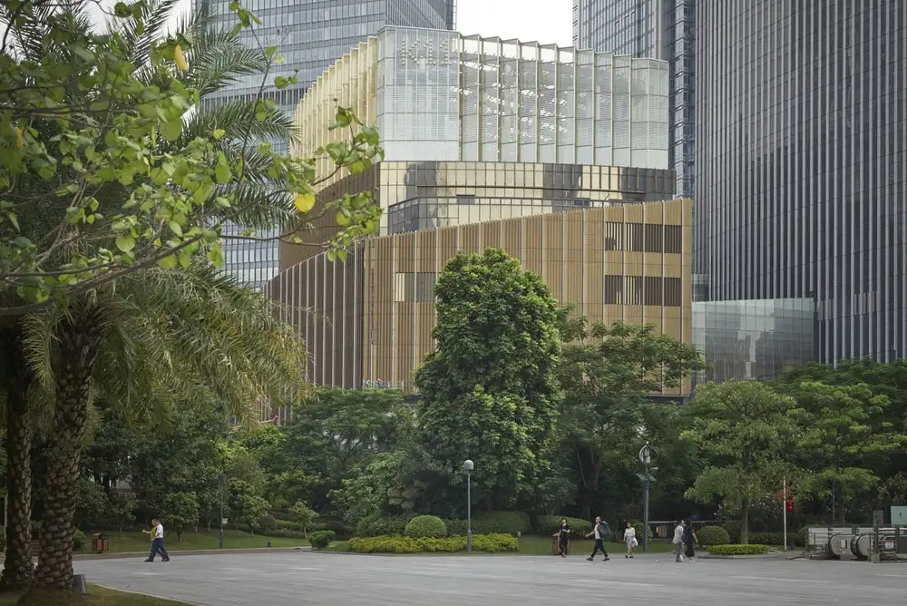 The Guangzhou CTF Finance Centre was designed by Kohn Pedersen Fox Associates
