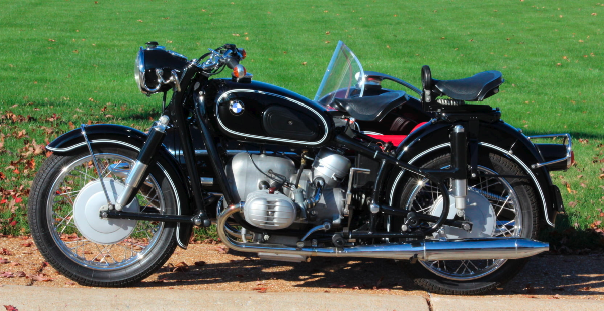 This 1962 BMW R-60 W/ Steib Sidecar sold for $34,100 at Mecum’s Las Vegas 2018 January auction.