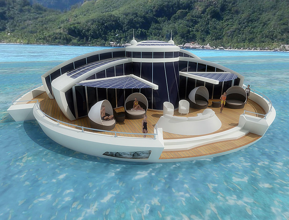 Michele Puzzolante's Solar Floating Resort