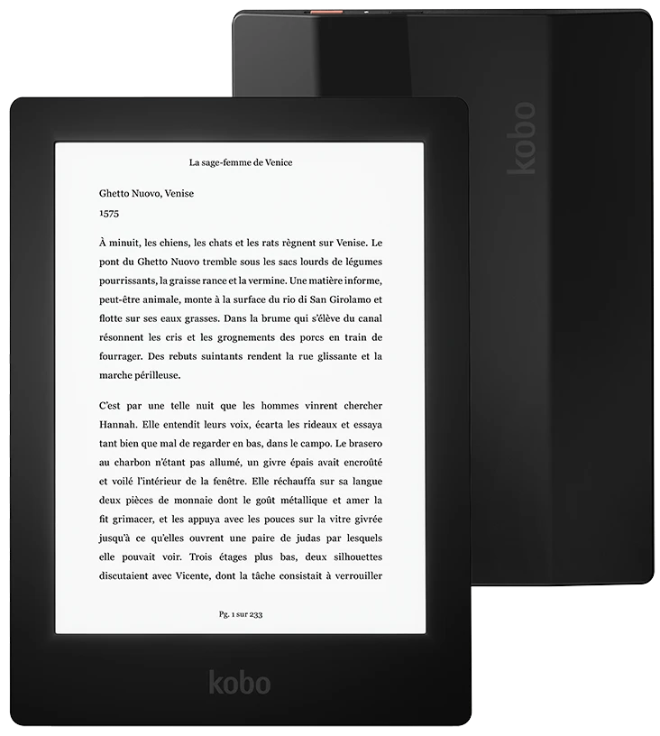The reading software also lets users choose between 10 different font styles in 24 sizes, each of which can be adjusted further for sharpness and weight