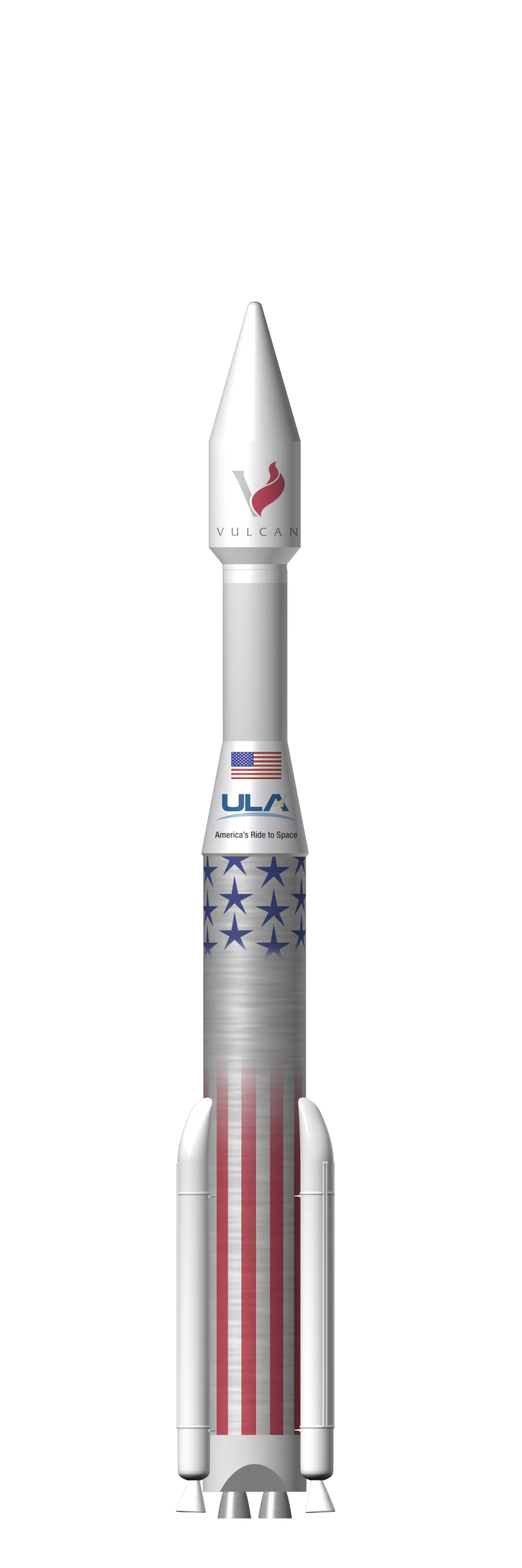 Vulcan with solid rocket booster