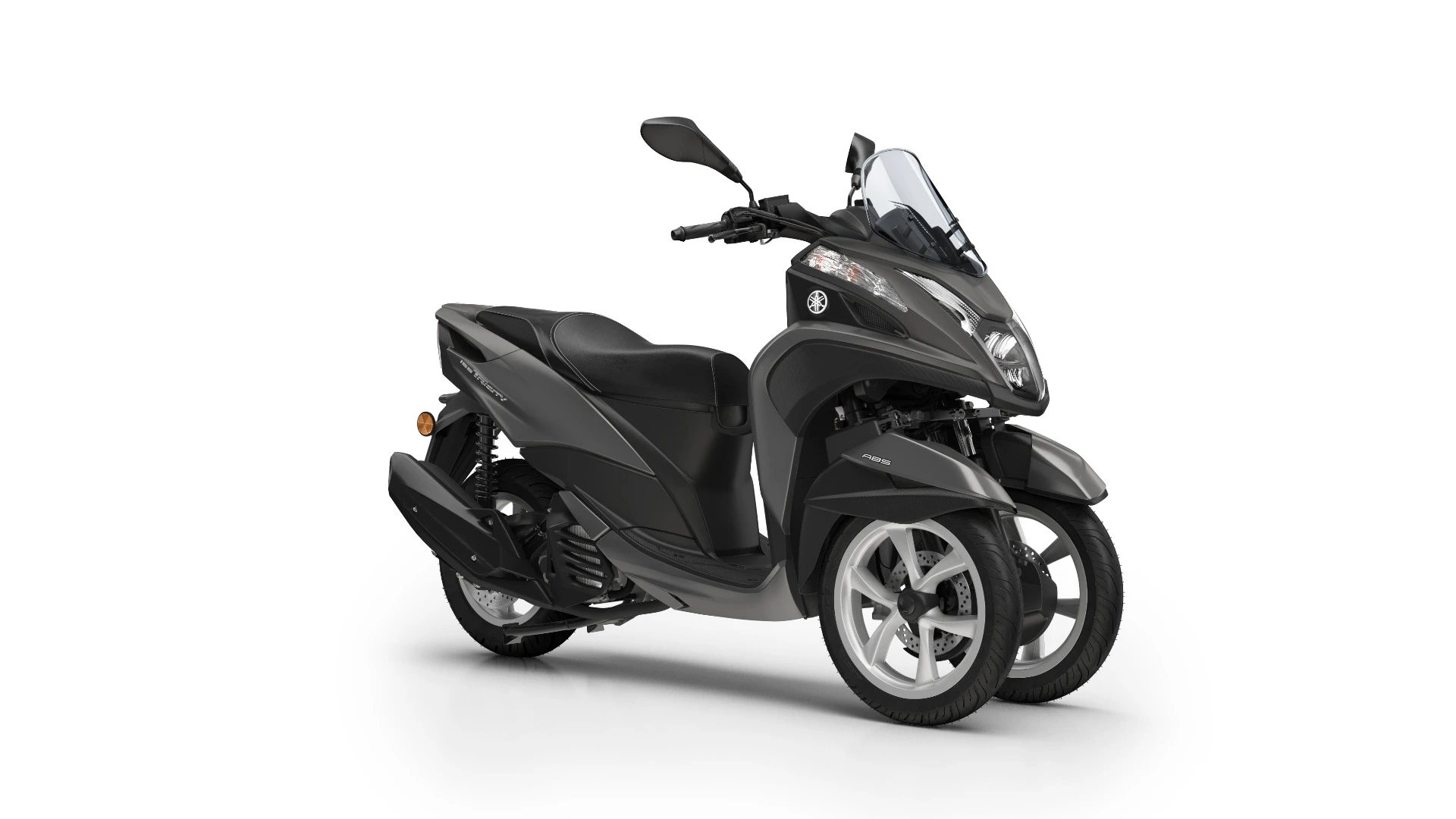 The Yamaha Tricity 155 in Oxford Grey color