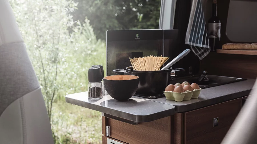 The Vlow V 540 has an extendable countertop