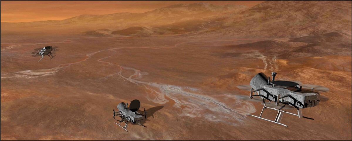 The Dragonfly's proposed design