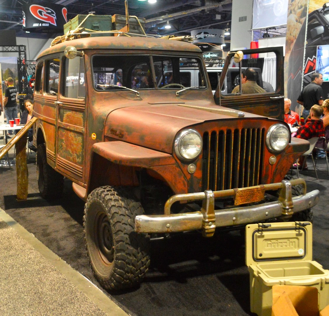 The Original Overlander by Max-Bilt, a 1949 Willys updated with 1999 Jeep Cherokee components and other modifications