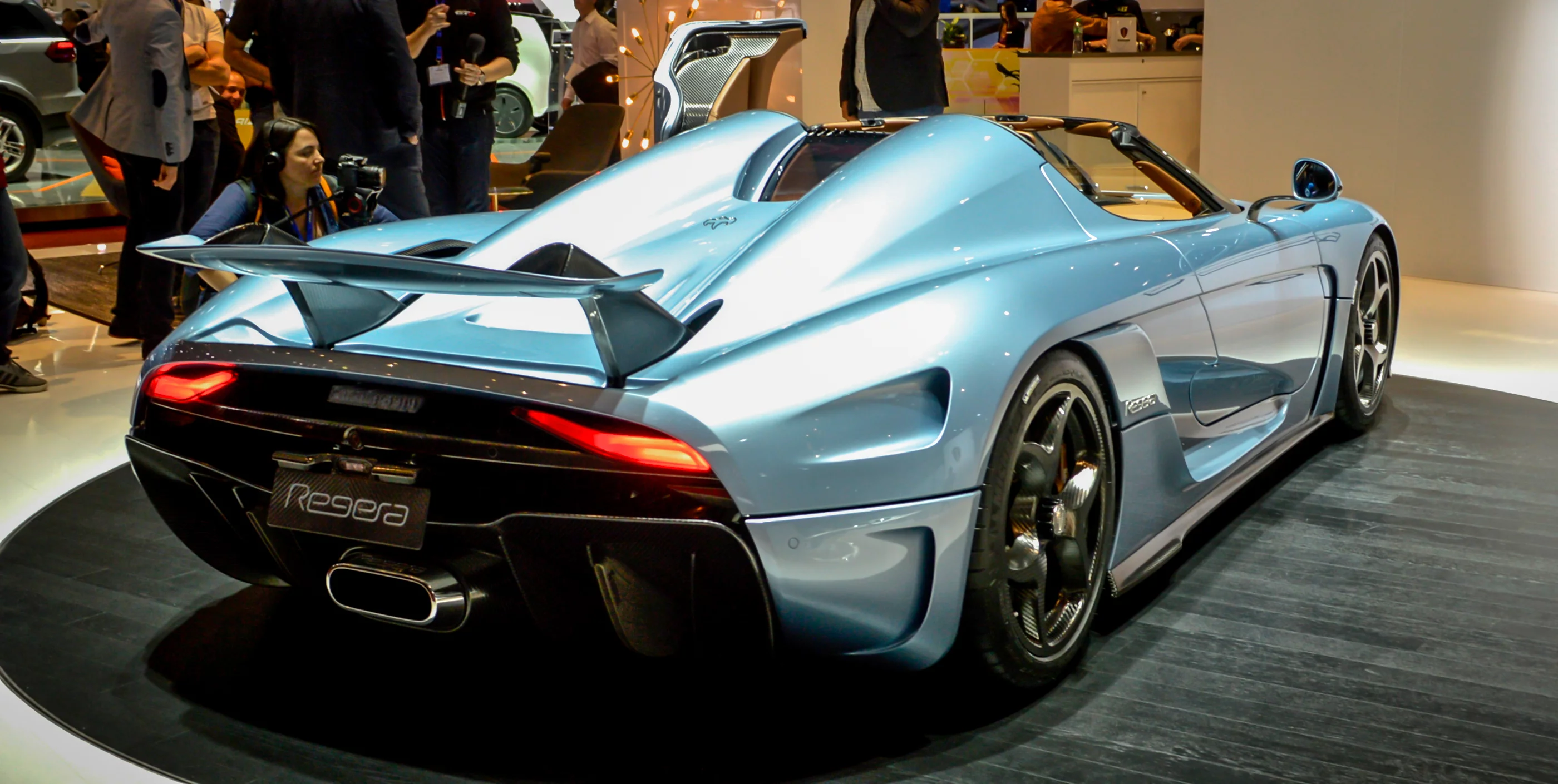 The all-new Koenigsegg Regera debuts at the Geneva Motor Show (Photo: C.C. Weiss/Gizmag.com)