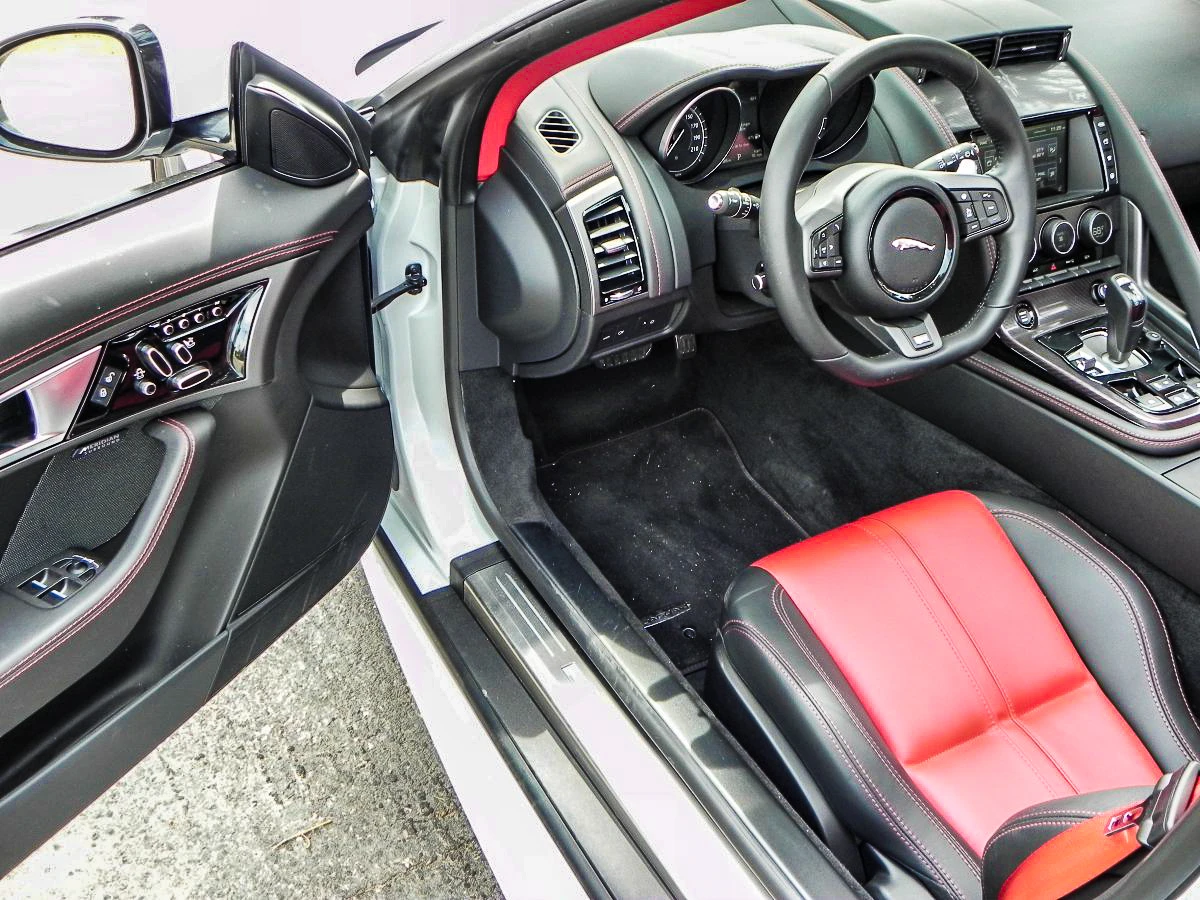 Get in! 2016 Jaguar F-Type R Convertible.