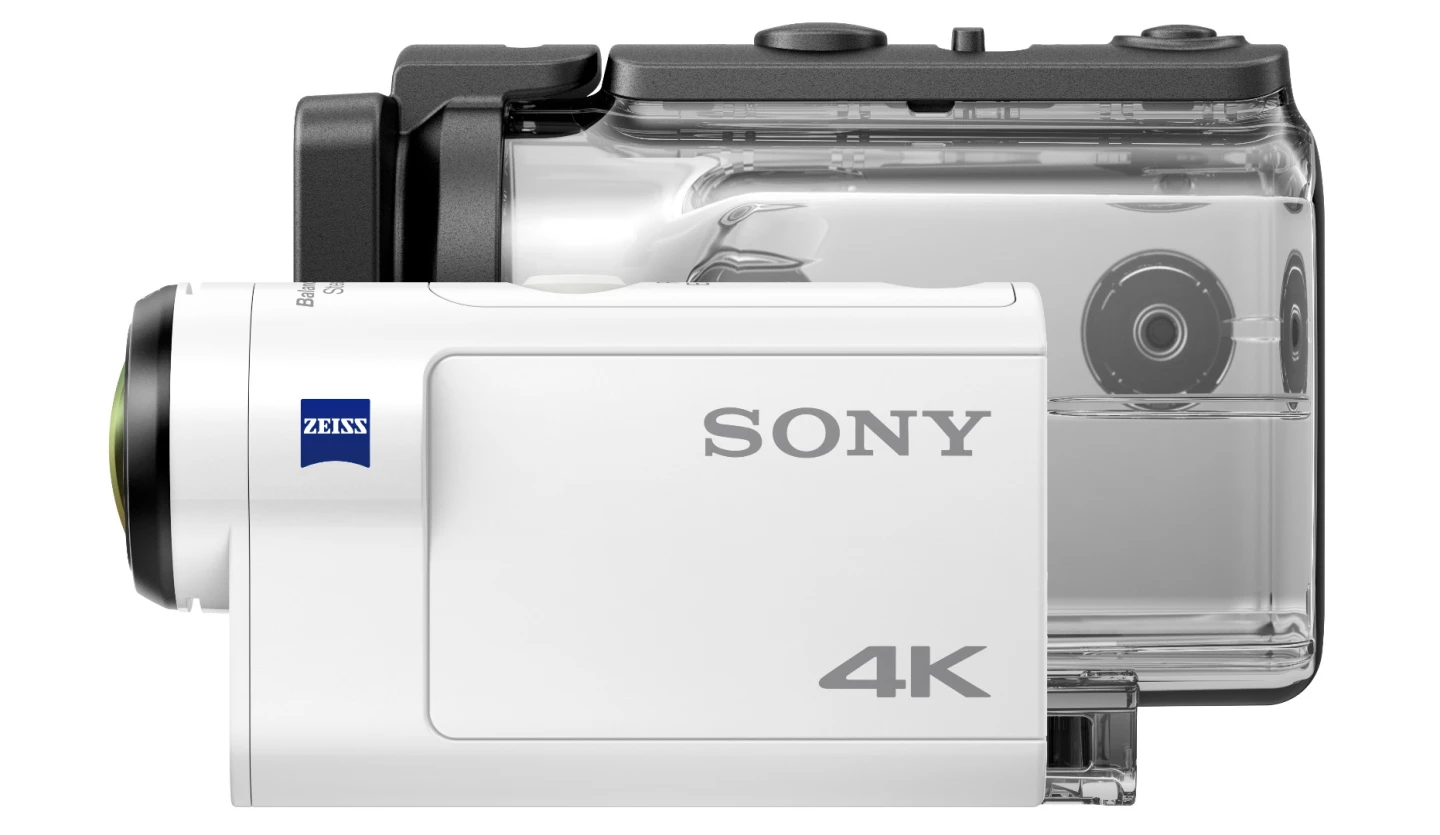 The Sony FDR-X3000 4K action camera comes with a waterproof housing