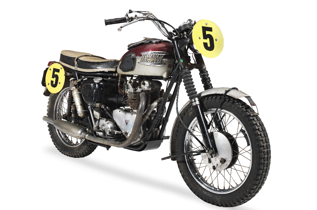 $126,229 | 1962 Triumph 650cc TR6SS Trophy | Official Auction Description