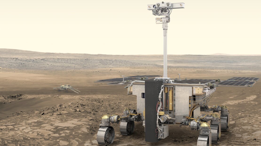 Artist's concept of the Mars 2020 rover