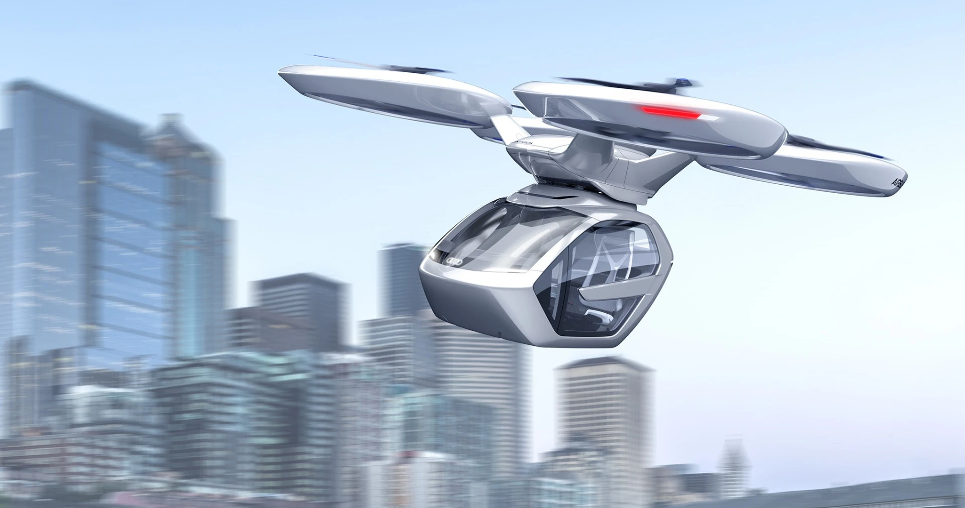 Render of the Pop.Up Next concept in flight