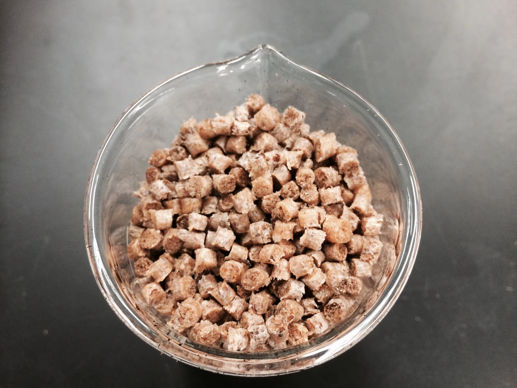 The second stage is to turn the pulp into tomato fiber pellets (Photo: Ford)